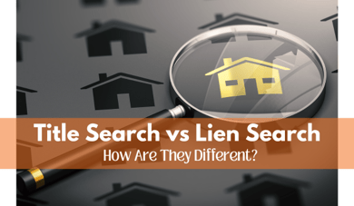Title Search vs Lien Search: How Are They Different?